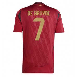 Belgie Kevin De Bruyne #7 Domácí Dres ME 2024 Krátký Rukáv